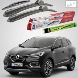 Cumpara ieftin Ștergătoare Renault Kadjar I SUV 2017-prezent | Set Față și Spate Flat &ndash; TeamCar&reg;