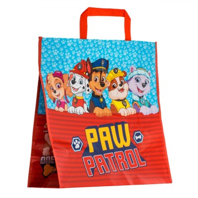 Sacoșă Multifuncțională Paw Patrol, 50x20x49 cm, Multicolor, Material PP foto