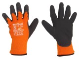 Mănuşi de protecţie portocalii-negre, dimensiune 11