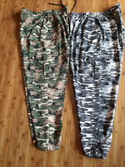 PANTALONI SPORT DE CAMUFLAJ ,MASURI MARI PENTRU GRASI SI GRASUTI,4XL-8XL. foto