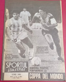 Revista SPORT nr.6/iunie 1990 (ROMANIA la Campionatul Mondial ITALIA `90)