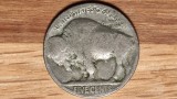 Cumpara ieftin SUA USA 5 Cents &quot;Buffalo Nickel&quot; - moneda de colectie - Bizon / Indian, America de Nord