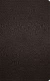 ESV Thinline Bible (Buffalo Leather, Deep Brown)