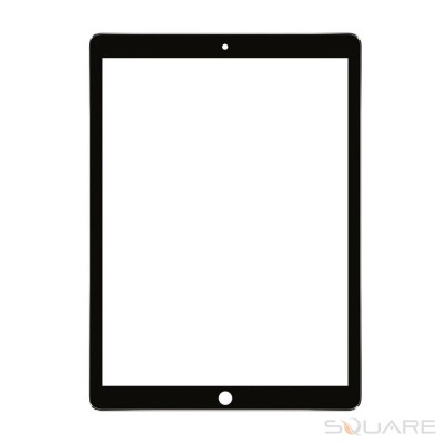 Geam Sticla iPad Pro 9.7, Black foto