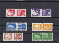 ROMANIA 1982 PORTO DUBLE SERIE MNH foto