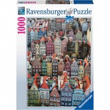 Puzzle Gdansk Polonia, 1000 Piese, Ravensburger