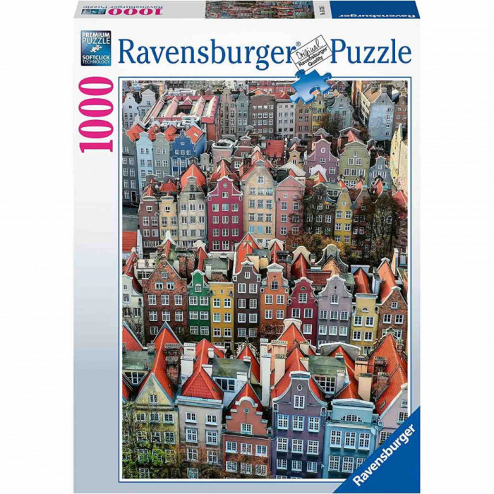 Puzzle Gdansk Polonia, 1000 Piese
