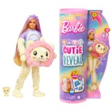 Papusa Barbie, Cutie Reveal, Lion, 10 surprize, HKR06