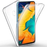 Cumpara ieftin Husa Silicon Samsung A20 a205 A30 a305 clear ultra thin fata+spate