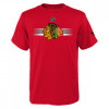 Chicago Blackhawks tricou de copii Apro Logo Ss Ctn Tee red - Dětsk&eacute; L (13 - 14 let)