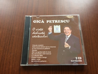 gica petrescu o viata dedicata cantecului dublu disc 2 cd selectii muzica populara usoara slagare NM foto