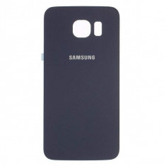 Capac Baterie Spate Samsung Galaxy S6 G920 Cu Adeziv Sticker Albastru foto