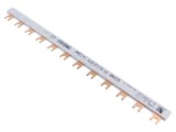 Bară colectoare 16mm&sup2; Poli: 1 Unom: 400V tip pieptene 210mm