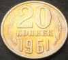 Moneda 20 COPEICI - RUSIA, anul 1961 * Cod 1514, Europa