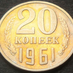 Moneda 20 COPEICI - RUSIA, anul 1961 * Cod 1514