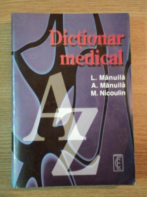 DICTIONAR MEDICAL L.MANUILA/A.MANUILA 1998/557 PAG foto