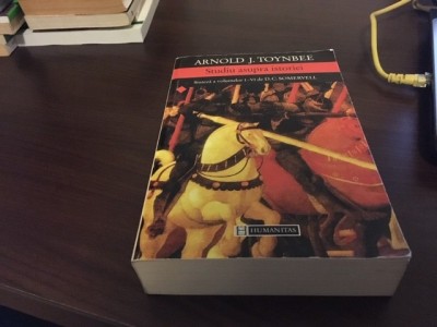 ARNOLD TOYNBEE, STUDIU ASUPRA ISTORIEI, VOL.1 foto