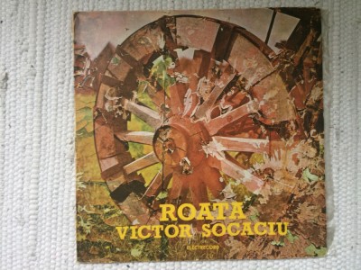 victor socaciu roata album disc vinyl lp muzica folk pop rock EDE 01786 VG+ foto