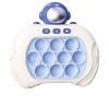 Jucarie Pop It, model astronaut, antistres, 4 moduri de joc, pentru copii si adulti, albastru