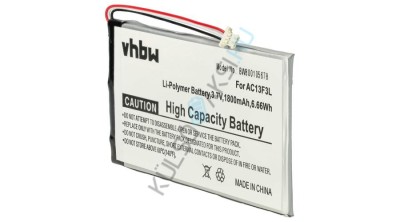 &amp;Icirc;nlocuire baterie tabletă VHBW pentru Acer KT.0010G.002D, BAT-715(1ICP5/58/94) - 1800 mAh 3,7 V Li-polimer foto