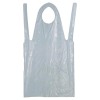 Set 100 bucati sort de unica folosinta din folie, 120 x 80 cm, alb, Oem