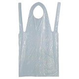 Set 100 bucati sort de unica folosinta din folie, 120 x 80 cm, alb