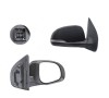 Oglinda exterioara Hyundai I20 (Pb), 07.2012-12.2014, partea Dreapta, culoare sticla crom , sticla convexa, cu carcasa neagra, cu incalzire, ajustare