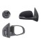 Oglinda exterioara Hyundai I20 (Pb), 07.2012-12.2014, partea Dreapta, culoare sticla crom , sticla convexa, cu carcasa neagra, cu incalzire, ajustare