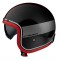 Casca open face pentru scuter - motocicleta MT Le Mans 2 SV Tant A5 negru/rosu lucios (ochelari soare integrati) XS (53/54cm)