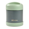 Termos Alimente Beaba Thermo-Portion 300ml Sage Green, Inox, Izolat, Pastrare Temperatura 7h, Portabil, Bebe, Fara BPA