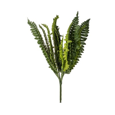 Planta decorativa artificiala, Feriga, 38 cm, Verde, ATU-089002 foto