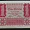 Bancnota istorica 1 COROANA/ KRONE - AUSTRIA, anul 1922 *cod 387 = A.UNC unifata