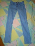 Blugi Dama Elastici Pull&amp;Bear, Albastru Deschis, Marimea 32 (XS)