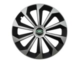 Cumpara ieftin Set 4 capace roti Fame Gri-Negru cu inel R16, pentru gama auto Land Rover, Autohelix MSA