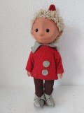 Păpușă Veche Sandm&auml;nnchen / Moș Ene (Jucărie Vintage Colecție RDG / DDR din Cauciuc)