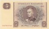 Suedia 5 kronor coroane 1962 UNC
