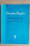 Miniaturi pentru orchestră de coarde. Partitură - Dumitru Bughici