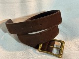 Curea Dama Piele Naturala Ralph Lauren Made in England 83-93cm Latime 3.5cm Originala