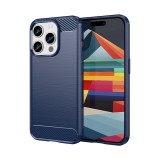 Husa carbon pentru iphone 15 pro max, tech protects, blue