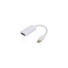 Cablu {{Tip cablu de conectare}}, HDMI soclu, mini DisplayPort mufa, 0.15m, {{Culoare izola&#355;ie}}, AKYGA - AK-AD-38