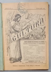 CULTURA , REVISTA CANTARETILOR BISERICESTI DIN ROMANIA , COLEGAT DE 11 NUMERE CONSECUTIVE , FEBRUARIE -DECEMBRIE , 1912