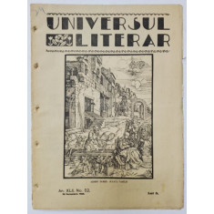 UNIVERSUL LITERAR, REVISTA , NR. 52 , 1926