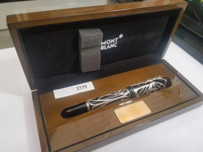 MONTBLANC HOMMAGE &amp;Agrave; ANDREW CARNEGIE EDIȚIE LIMITATĂ 4810 PIIX foto