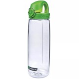 Bidon Nalgene OTF Sustain 650ml Clear/Sprout Green, Tritan Renew, BPA Free, Fabricat SUA