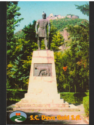 CPI B13364 CARTE POSTALA - DEVA. STATUIA LUI DECEBAL foto