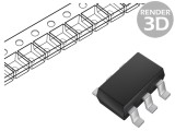 Driver transformator Texas Instruments SN6505BDBVR SOT23-5, -55&divide;125&deg;C, 2,25&divide;5,5VDC