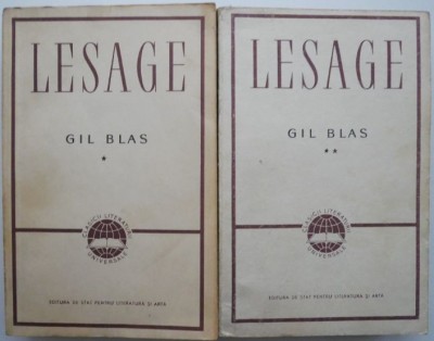 Gil Blas (2 volume) &amp;ndash; Alain-Rene Lesage foto