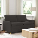 vidaXL Canapea Gri &icirc;nchis 156 x 81 x 87,5 cm Țesătură 42028852