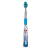 Periuță de dinți pentru copii Oral-B Frozen Elsa, 3+ ani, peri moi, gri, 1 buc.