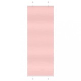 vidaXL Jaluzea plisată roz 80x200 cm Lățime țesătură 79,4cm poliester